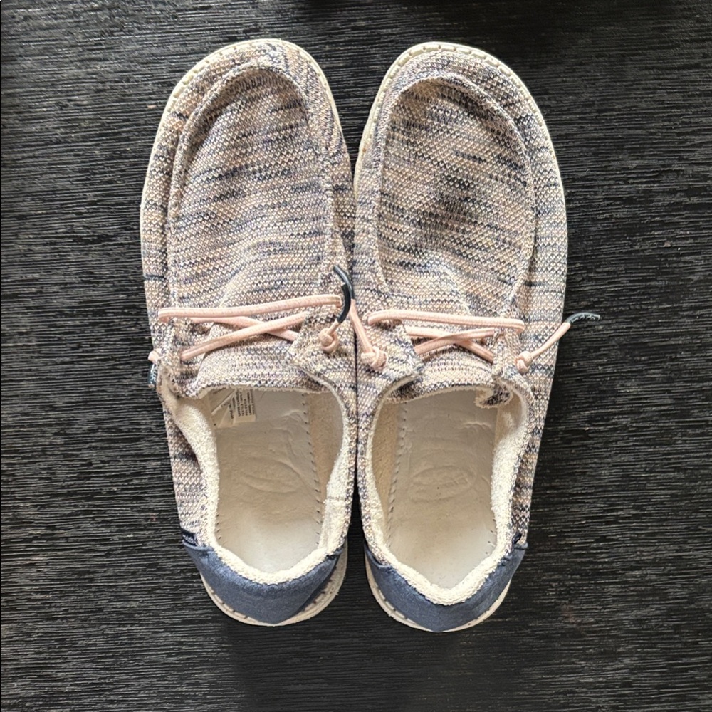 Hey Dude Women's Flats in Pink and Blue